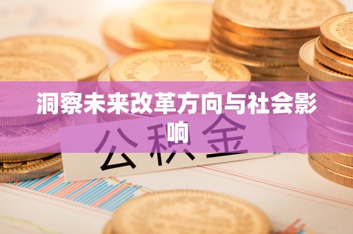 商河洞察未来改革方向与社会影响